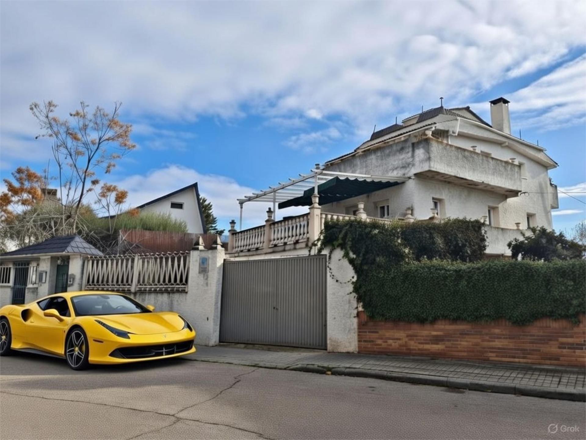 Vista exterior de Casa o xalet en venda en Pozuelo de Alarcón amb Jardí privat, Piscina i Balcó