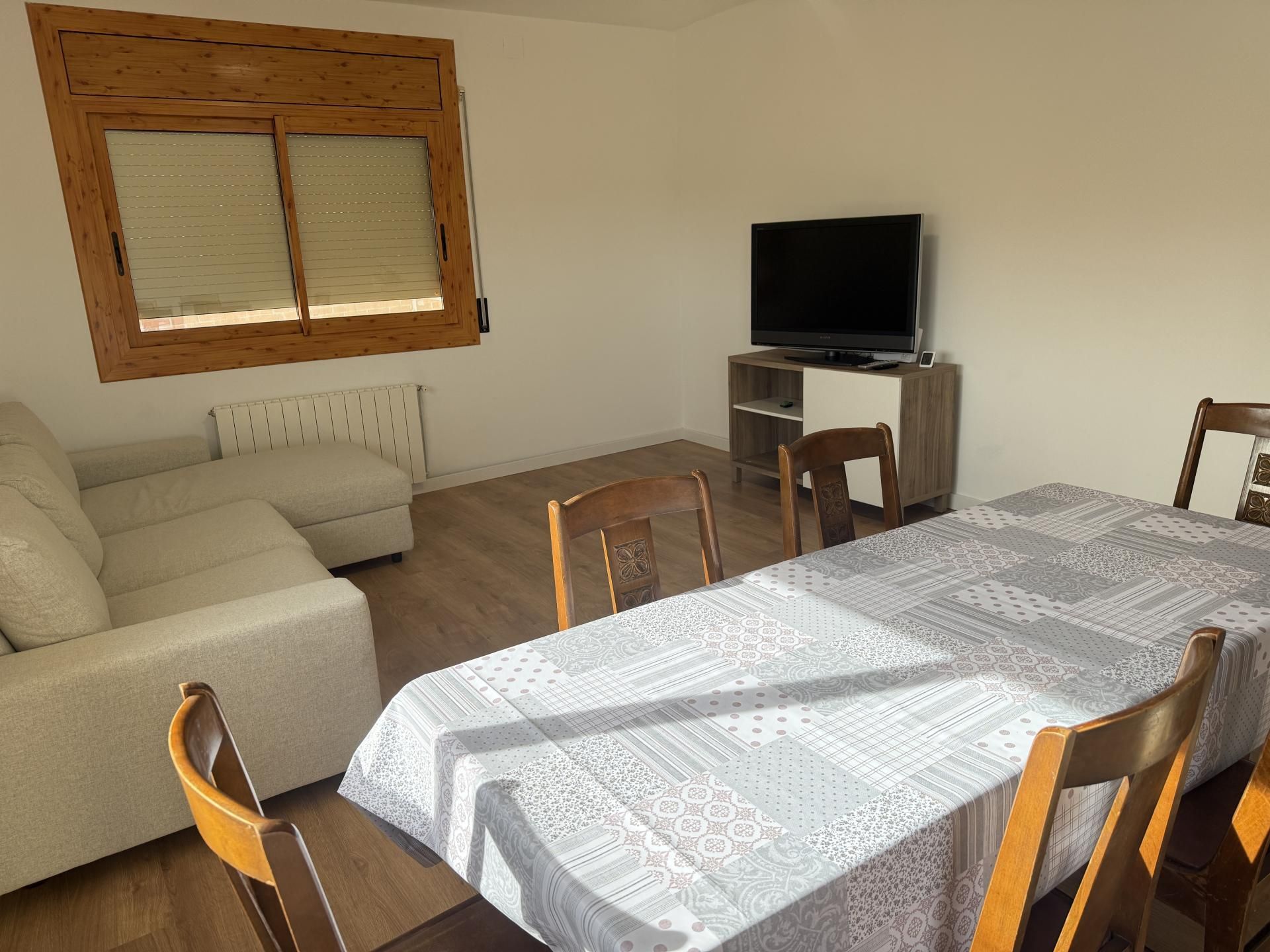 Sala de estar de Piso de alquiler en Sant Esteve Sesrovires con Calefacción, Parquet y Terraza