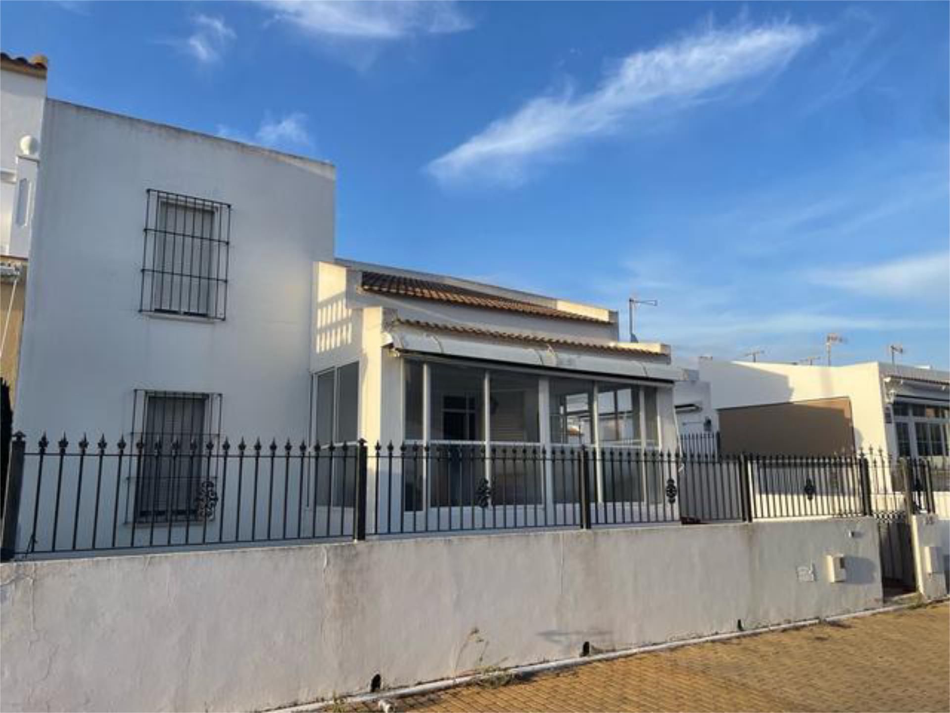 Exterior view of Flat to rent in La Antilla  with Terrace, Furnished and Pets allowed