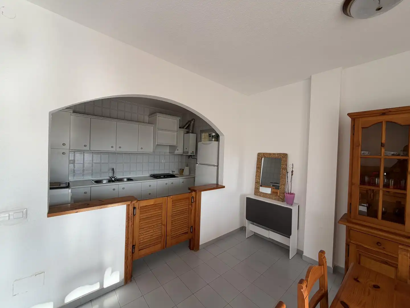 Küche von Wohnung zur Miete in Pulpí mit Klimaanlage, Heizung und Terrasse