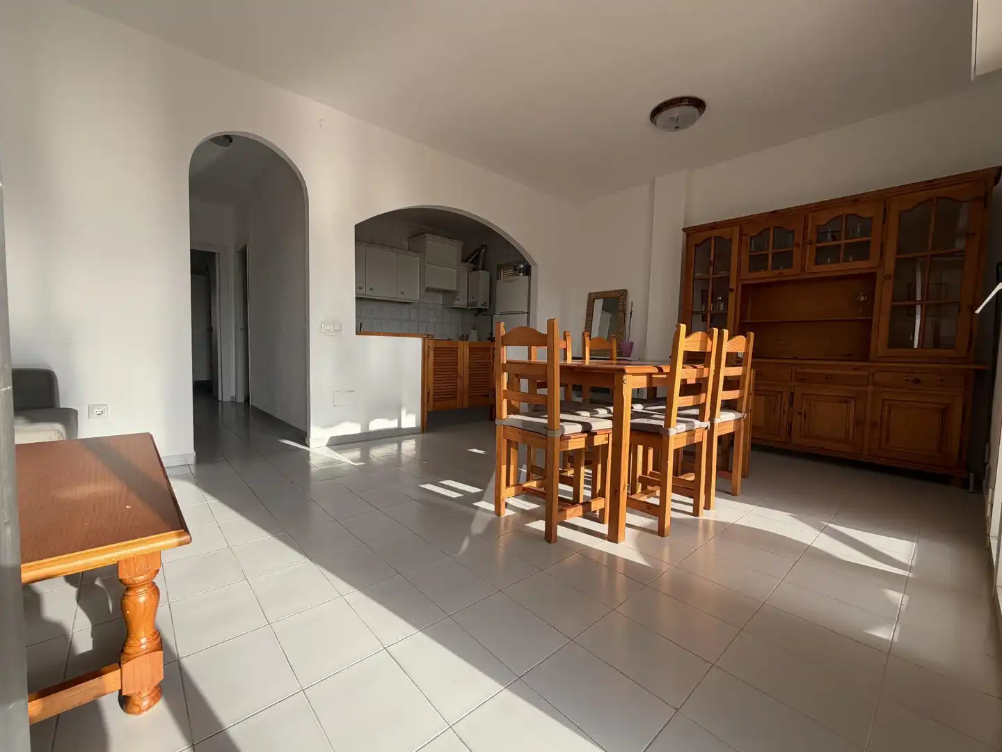 Esszimmer von Wohnung zur Miete in Pulpí mit Klimaanlage, Heizung und Terrasse