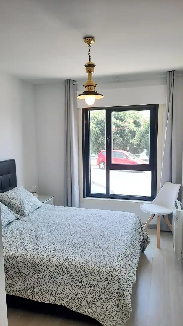 Bedroom of Apartments for rent in Ribeira  with Heating, Parquet flooring and Furnished