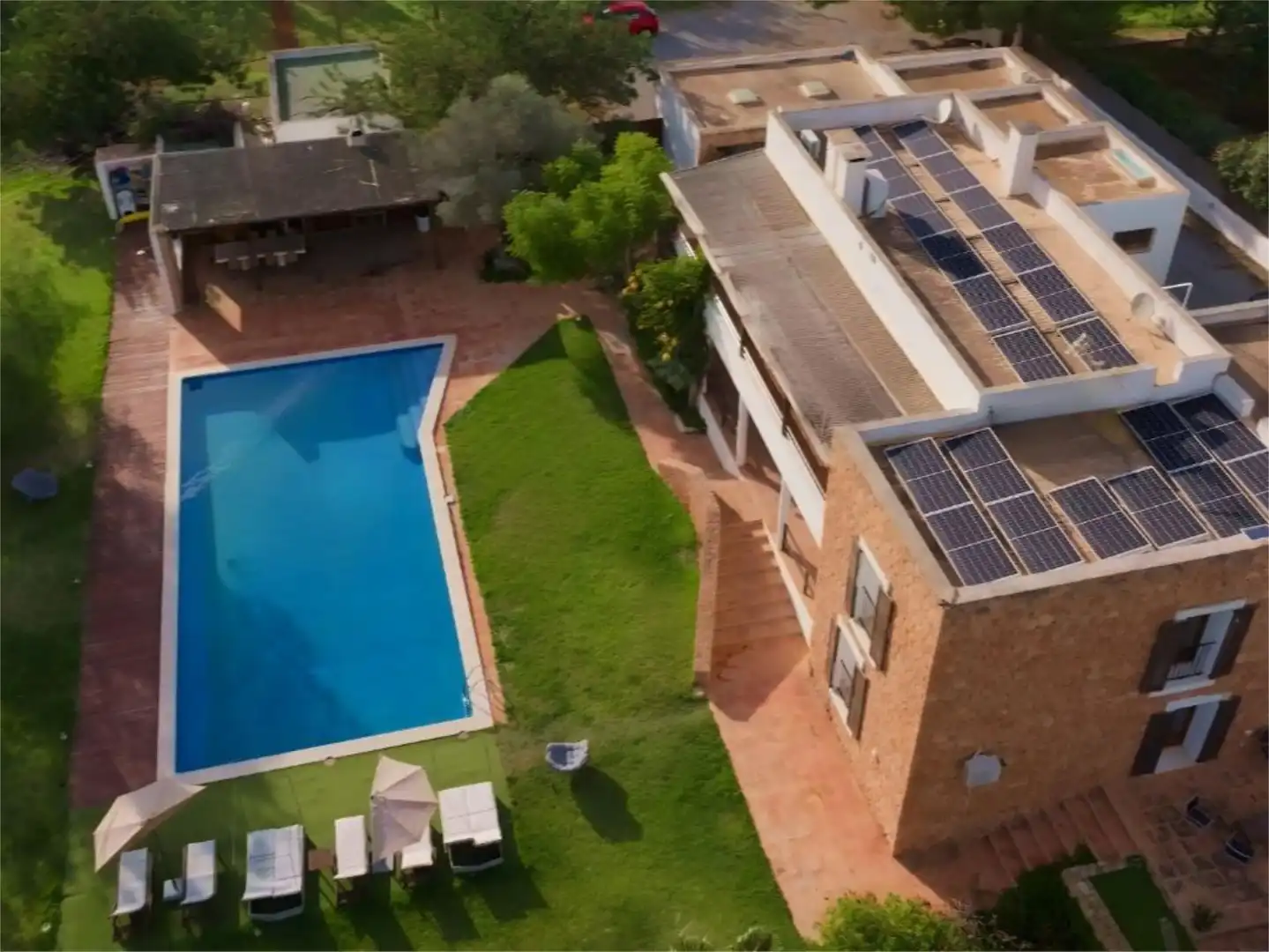 Piscina de Casa o xalet en venda en Sant Josep de sa Talaia amb Aire condicionat, Terrassa i Piscina