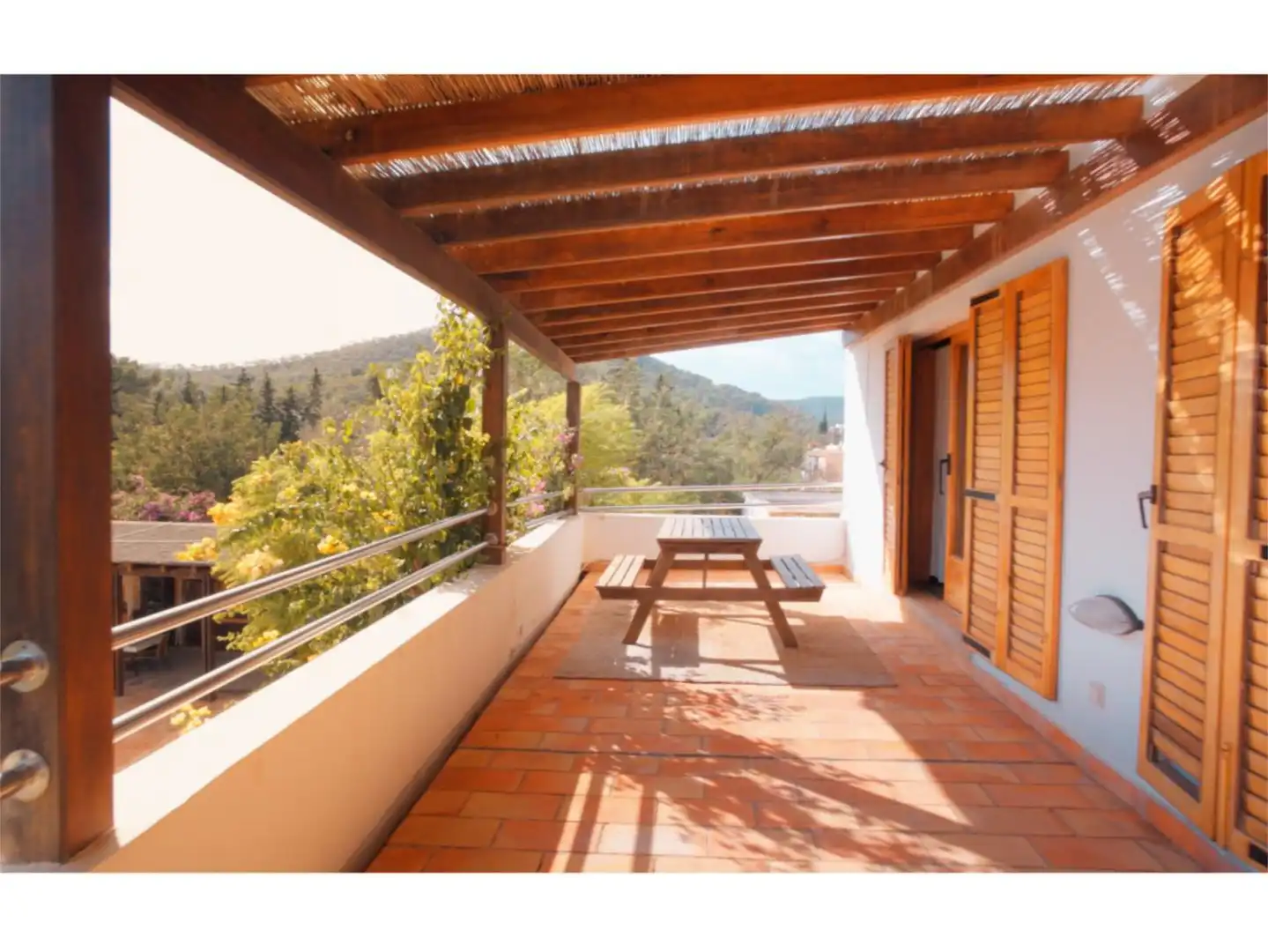 Terrassa de Casa o xalet en venda en Sant Josep de sa Talaia amb Aire condicionat, Terrassa i Piscina