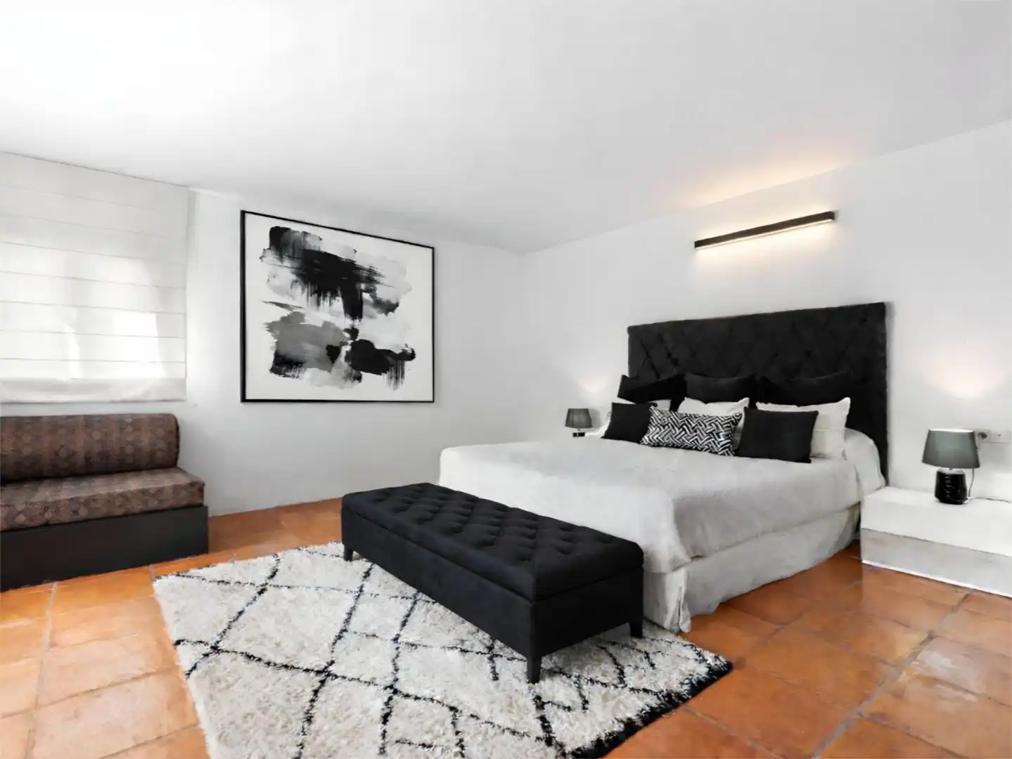 Dormitori de Casa o xalet en venda en Sant Josep de sa Talaia amb Aire condicionat, Terrassa i Piscina