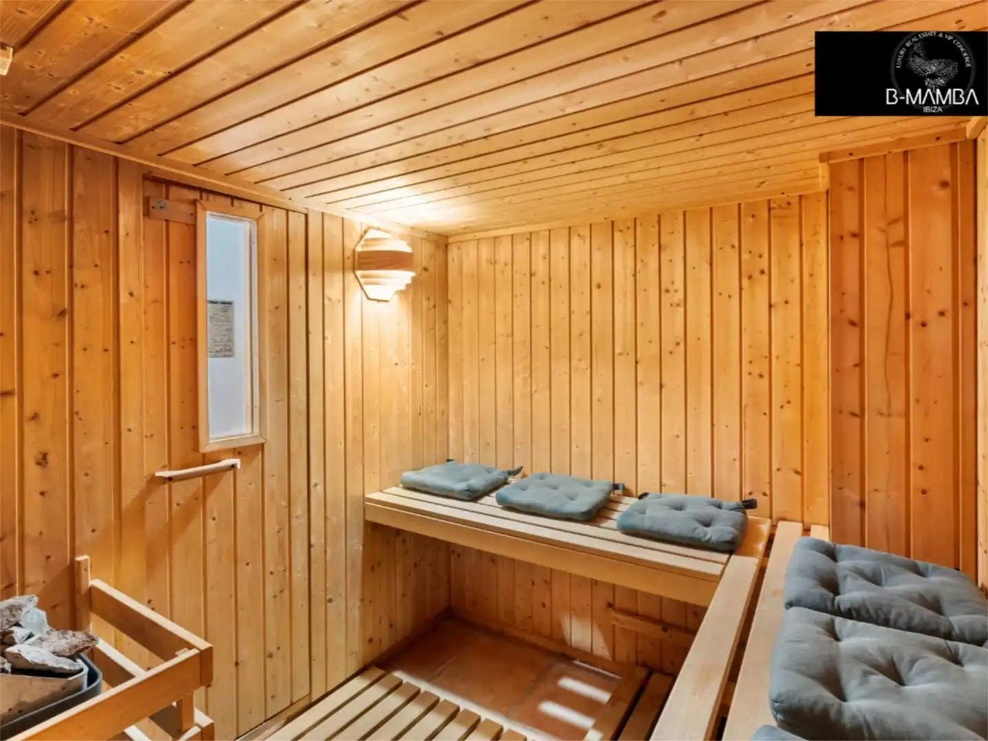 Dormitori de Casa o xalet en venda en Sant Josep de sa Talaia amb Aire condicionat, Terrassa i Piscina