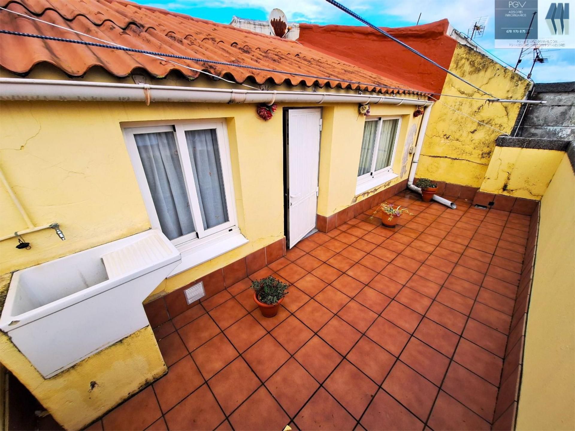 Vista exterior de Piso en venta en A Coruña Capital  con Terraza