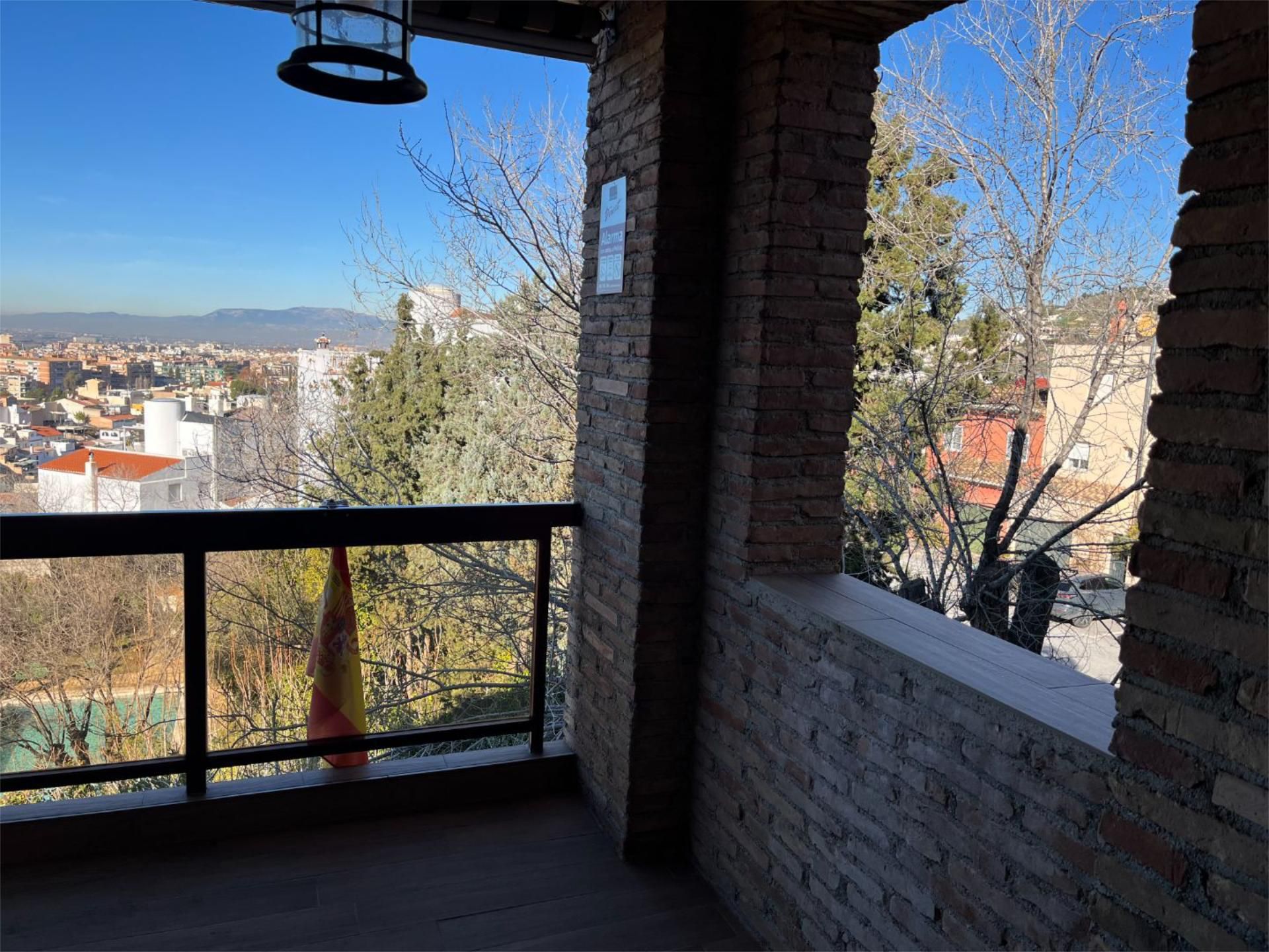 Balcony of Flat for sale in  Granada Capital  with Air Conditioner, Heating and Parquet flooring