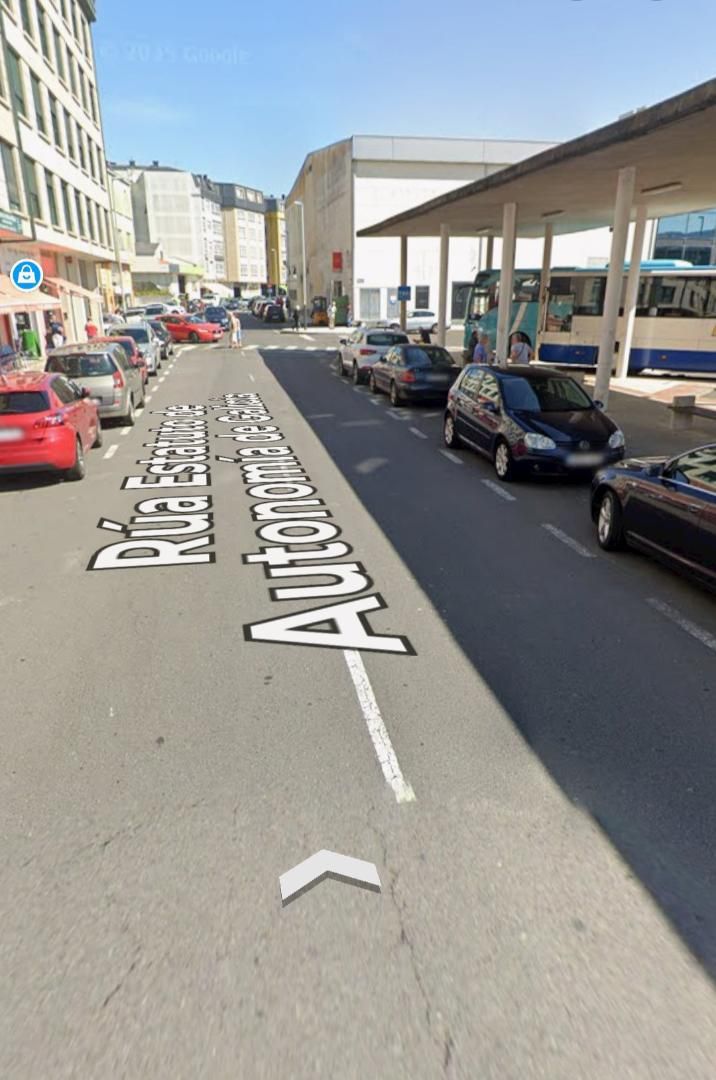 Exterior view of Garage to rent in Cee