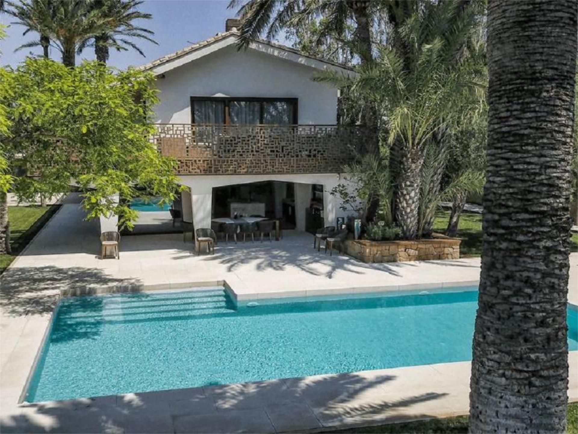 Piscina de Casa o xalet de lloguer en Dénia amb Aire condicionat, Terrassa i Piscina