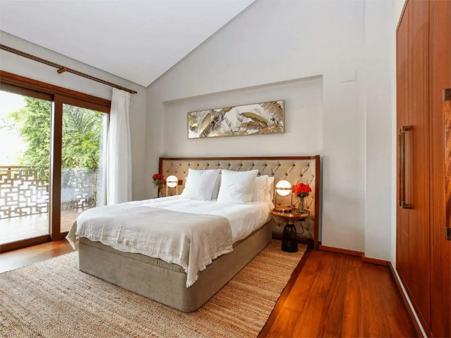 Bedroom of Houses for rent in Dénia  with Air Conditioner, Terrace and Swimming Pool