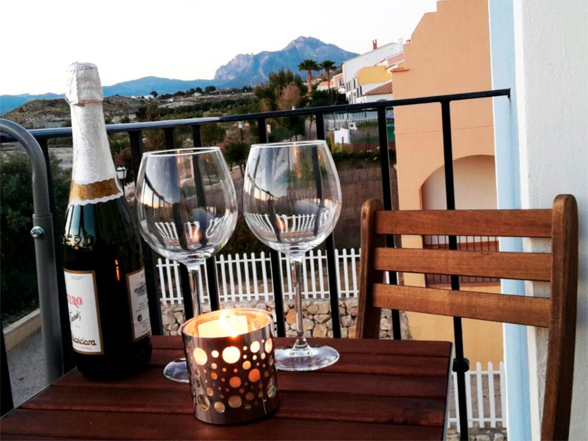 Terrassa de Casa adosada de lloguer en Mutxamel amb Aire condicionat, Calefacció i Jardí privat