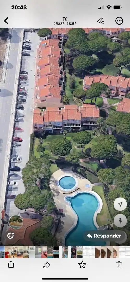 Wohnung zur Miete in Calle Asunción, 6, La Barrosa Außenansicht von Wohnung zur Miete in Chiclana de la Frontera mit Klimaanlage, Heizung und Privatgarten