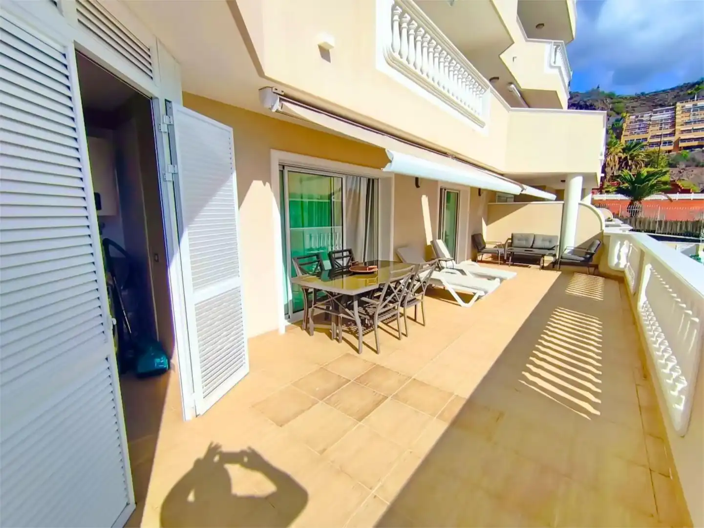 Apartament de lloguer a Calle Petunia, 3, Puerto de Santiago Terrassa de Apartament de lloguer en Santiago del Teide amb Aire condicionat, Terrassa i Piscina