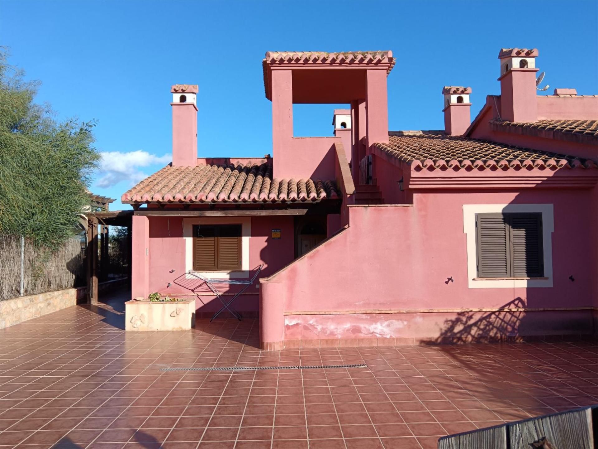 Flat for sale in Calle Canadá, 18, Hacienda del Álamo Golf Exterior view of Flat for sale in Fuente Álamo de Murcia with Air Conditioner, Private garden and Terrace
