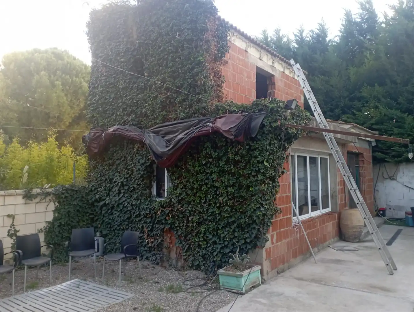 Finca rústica en venda a Calle Camacho, 21, Borja Vista exterior de Finca rústica en venda en Borja amb Piscina