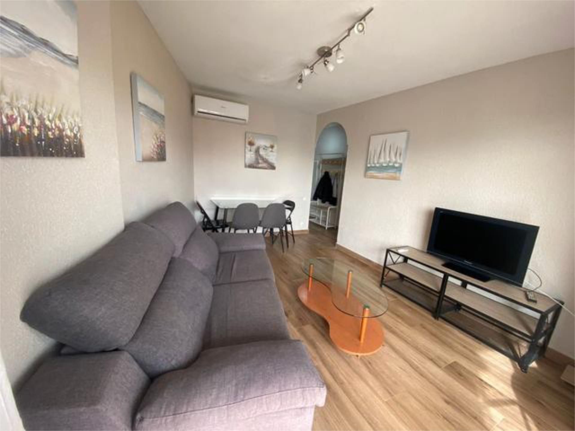 Living room of Flat to rent in Benidorm  with Heating, Private garden and Terrace