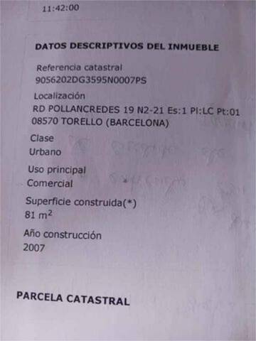 Local comercial en Alquiler en Torelló