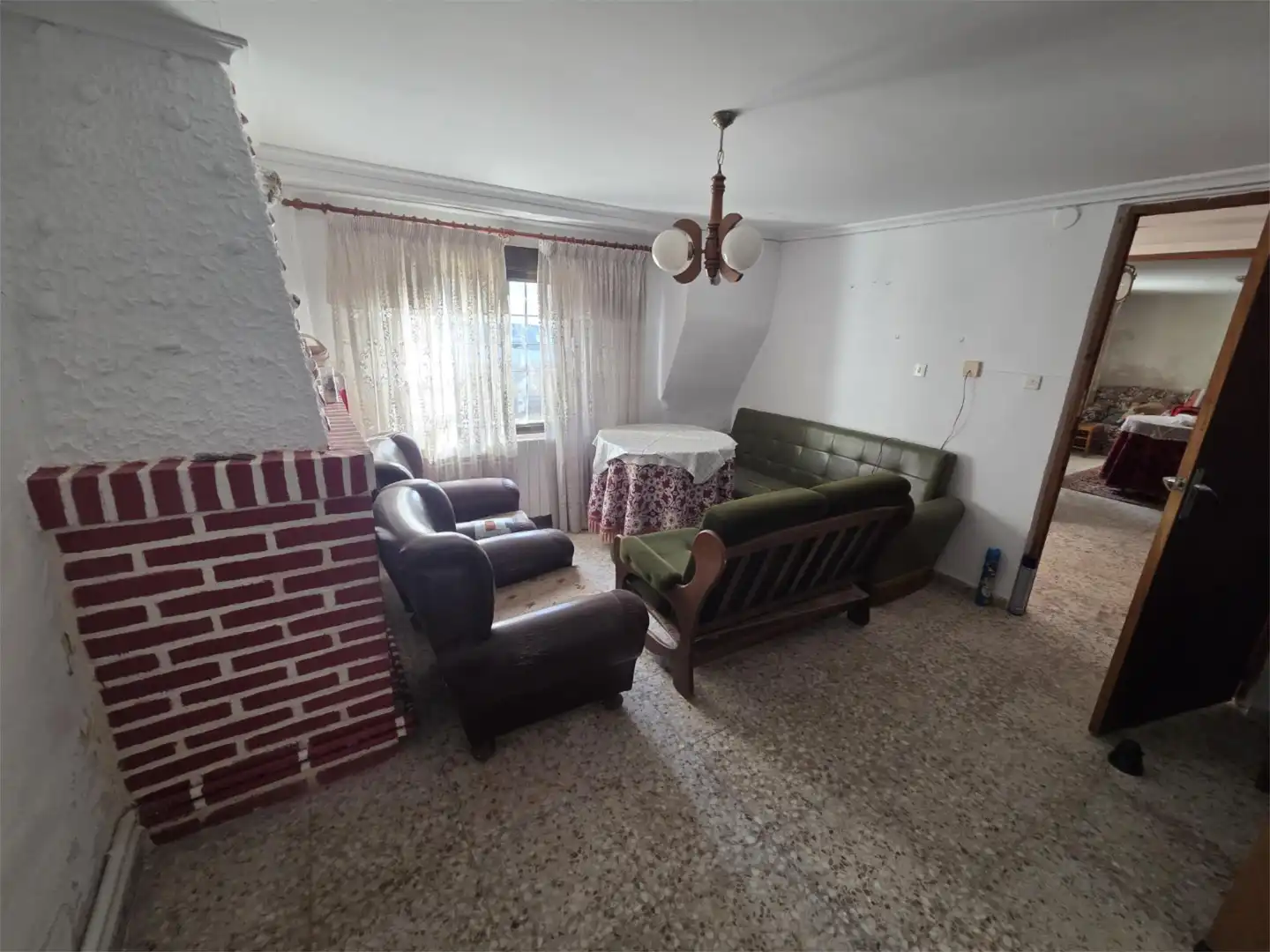 Sala d'estar de Finca rústica en venda en Alcaraz