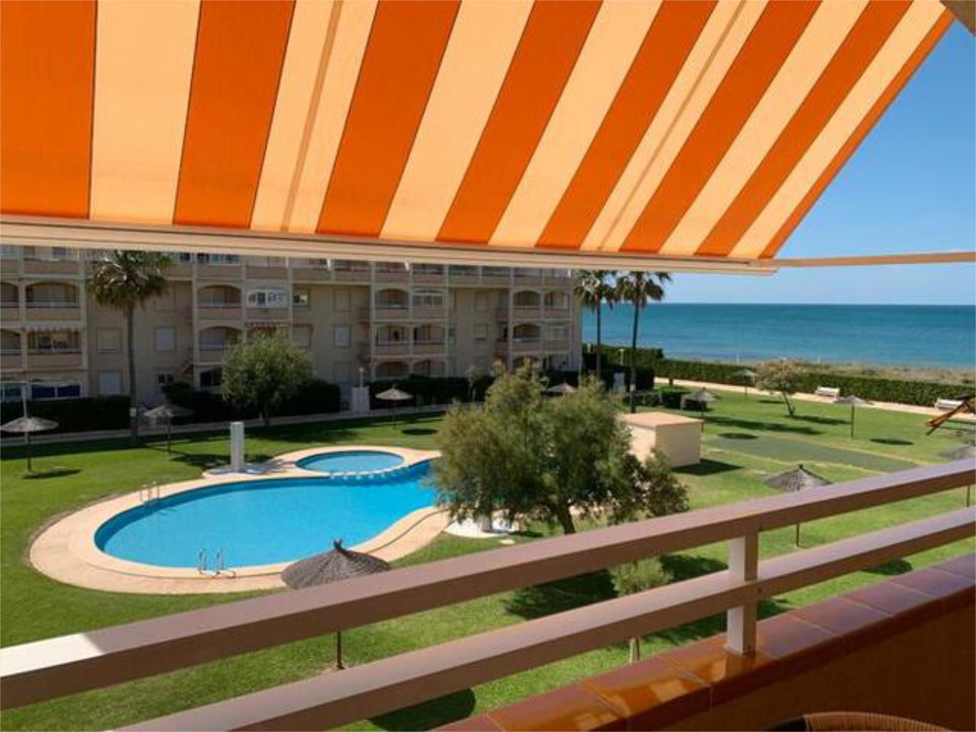 Jardí de Apartament de lloguer en Dénia amb Calefacció, Jardí privat i Terrassa