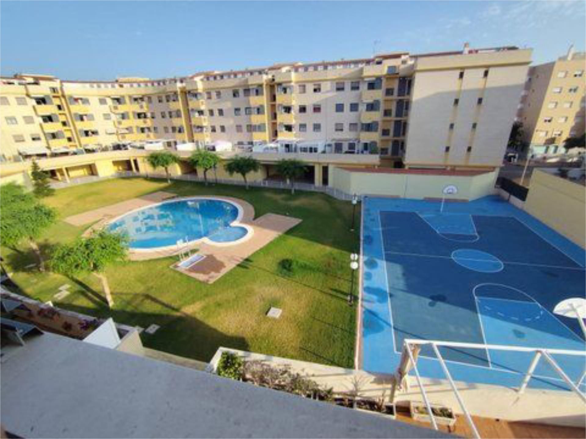 Swimming pool of Flat to share in Castellón de la Plana / Castelló de la Plana  with Heating, Swimming Pool and Furnished