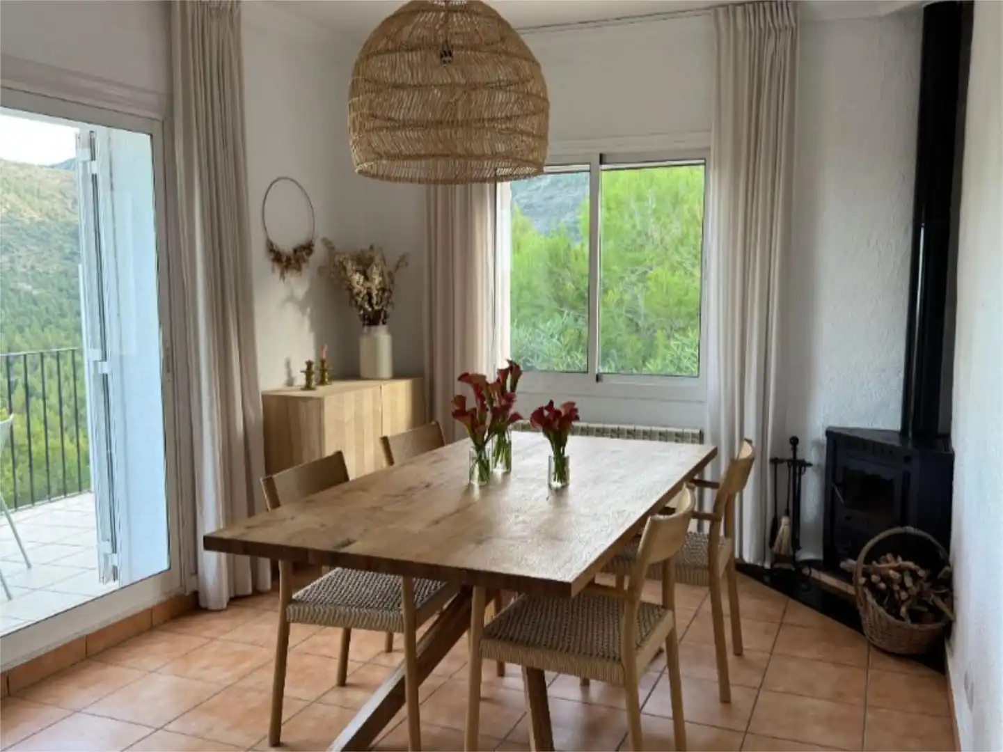 Houses for sale in Partida Coll de Rates, 128, Parcent Dining room of Houses for sale in Parcent with Heating, Private garden and Terrace