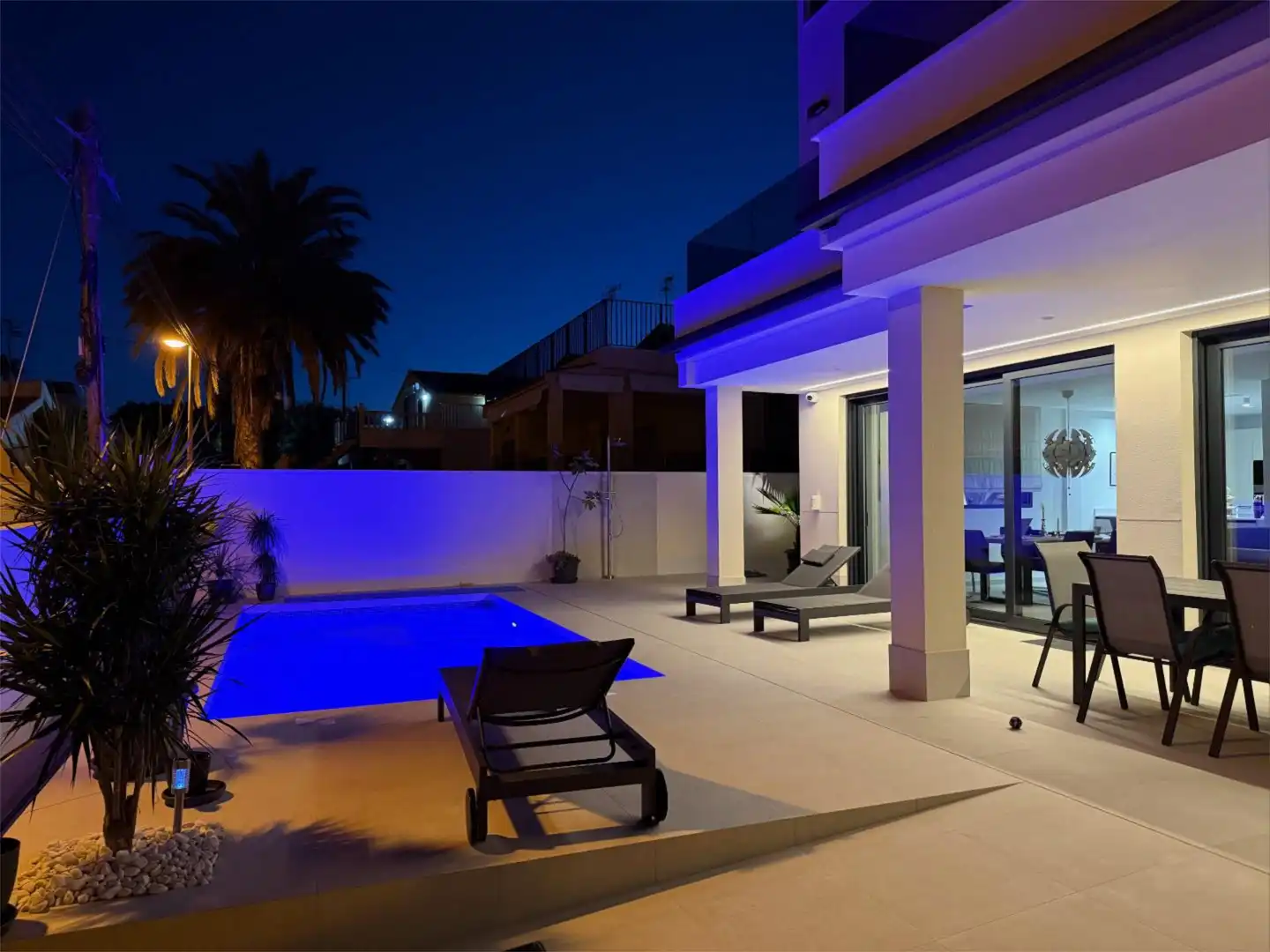Swimming pool of Houses for sale in Elche / Elx  with Air Conditioner, Heating and Private garden