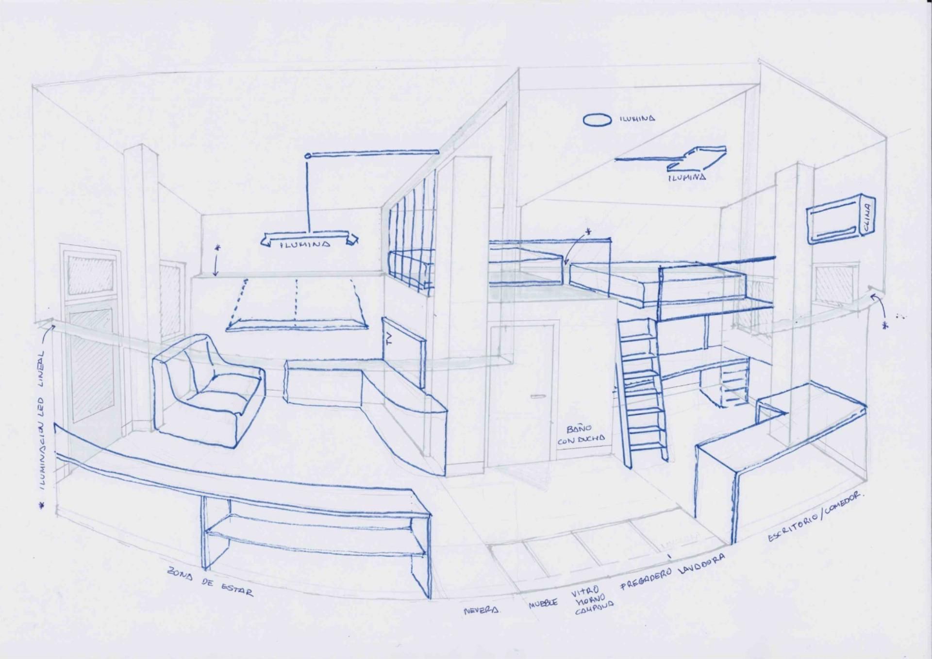 Bedroom of Study for sale in  Madrid Capital  with Air Conditioner