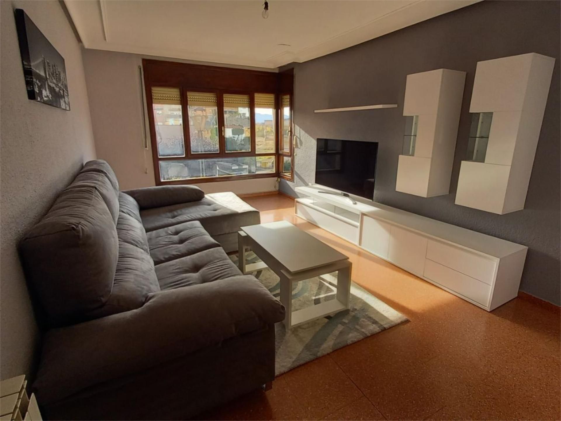 Living room of Flat for sale in Quel  with Heating, Terrace and Furnished