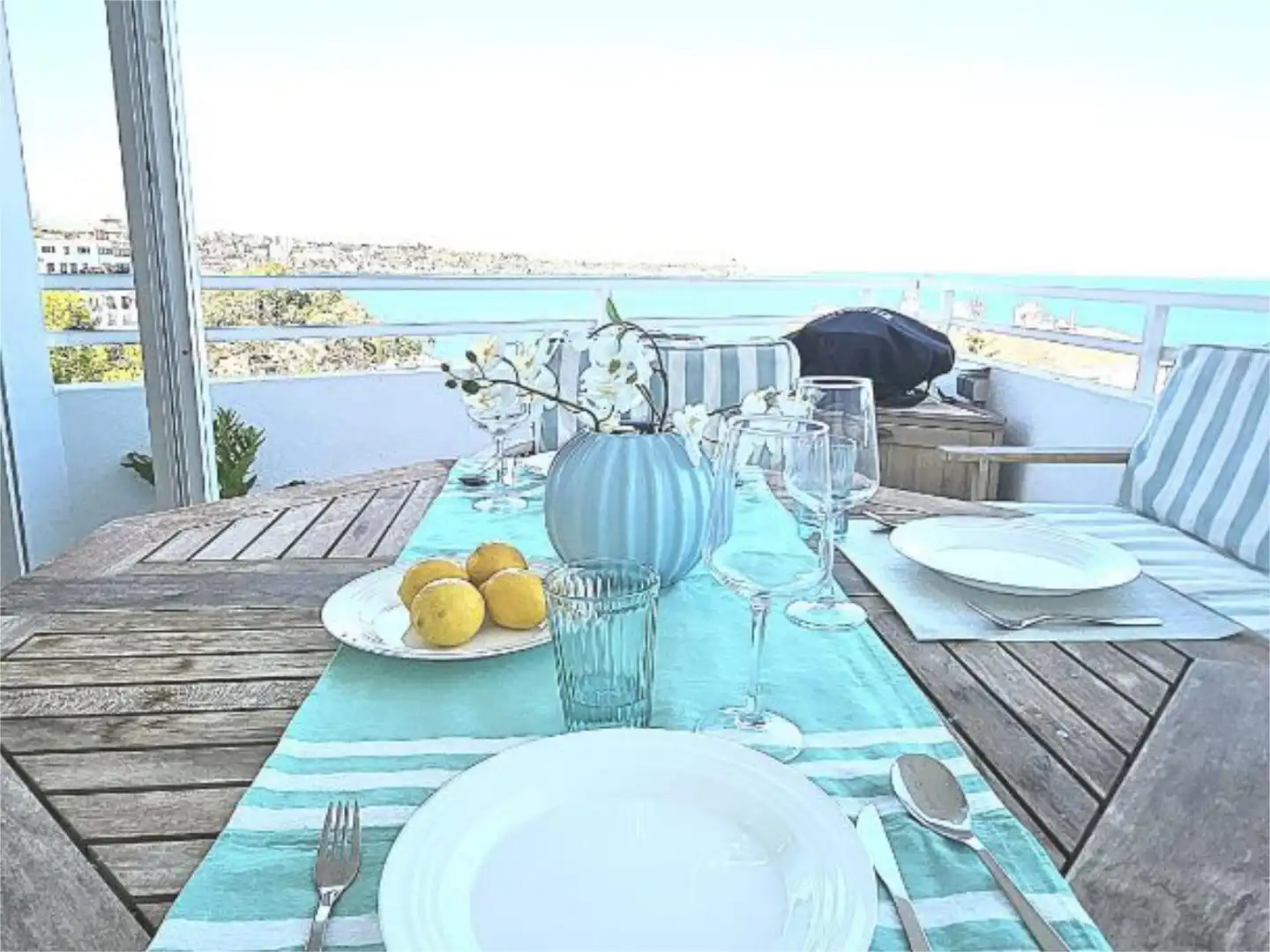 Terrasse von Wohnung zur Miete in Calvià