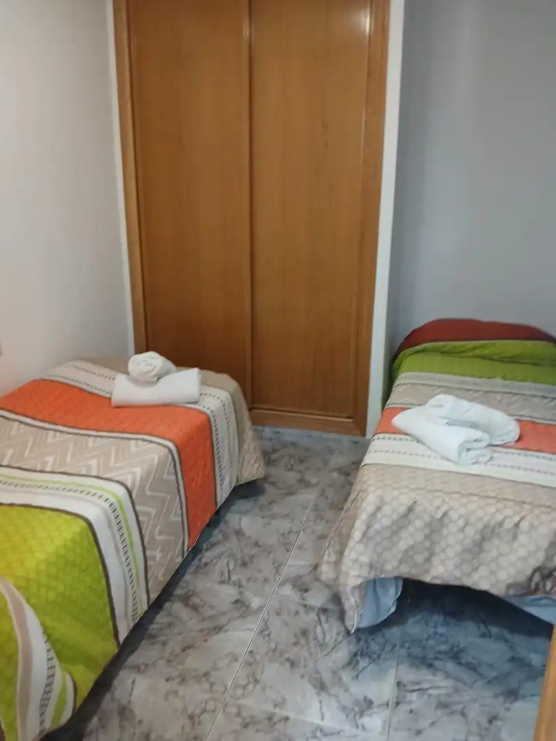 Bedroom of Flat for rent in Roquetas de Mar  with Air Conditioner, Heating and Furnished