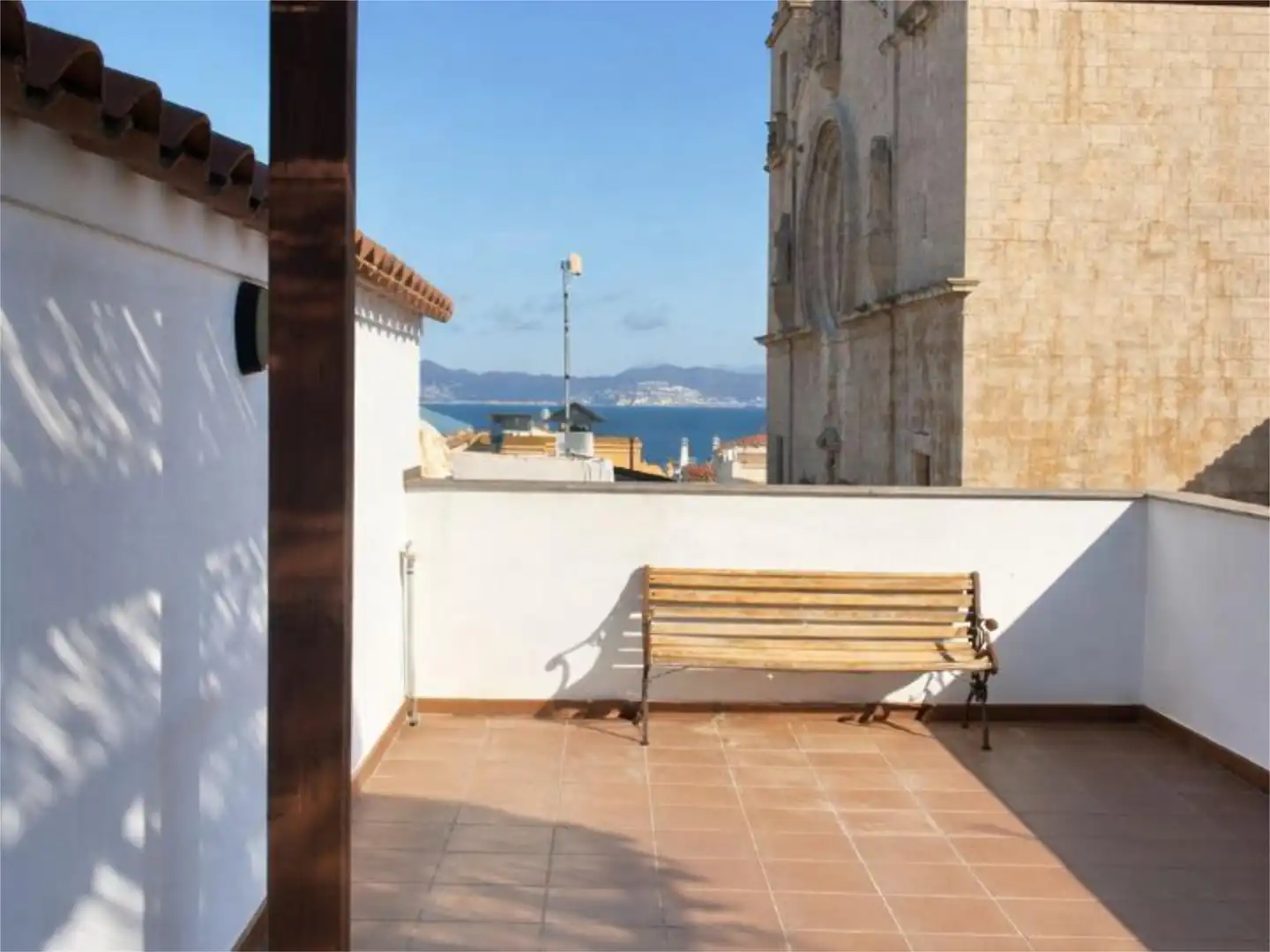 Wohnung zum Verkauf in Carrer del Pintor Enric Serra, 20, Nucli Antic Terrasse von Wohnung zum Verkauf in L'Escala mit Klimaanlage, Heizung und Parkett
