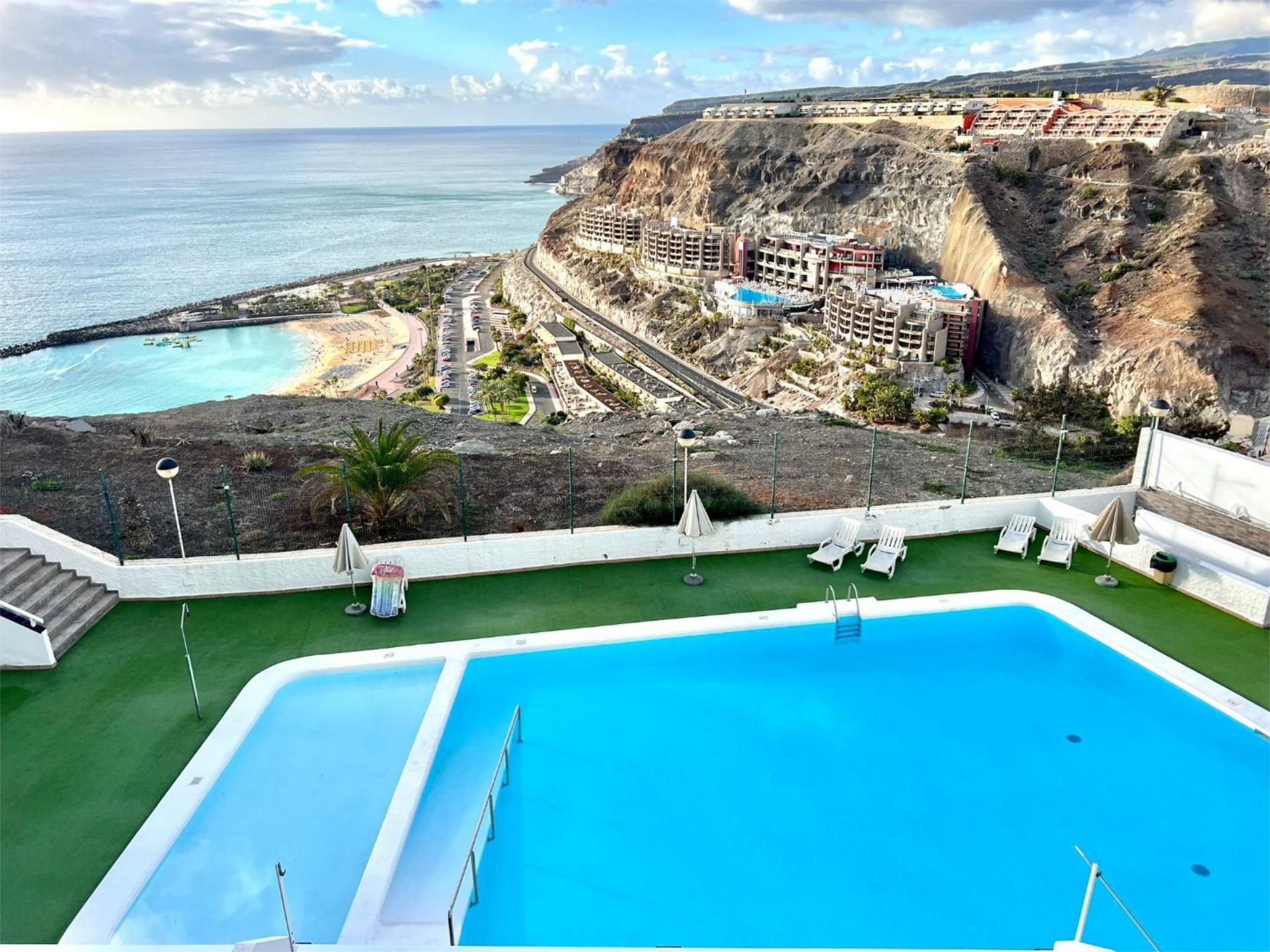 Apartament de lloguer a Calle Montaña Clara, 1, Mogán Piscina de Apartament de lloguer en Mogán amb Aire condicionat i Terrassa