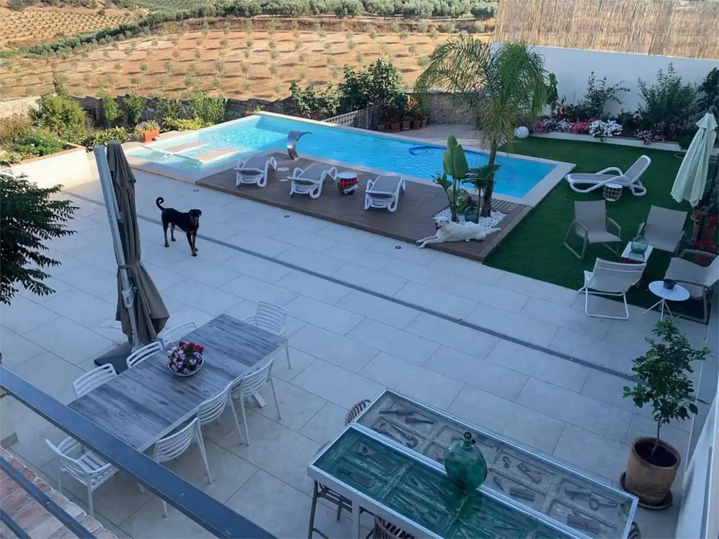 Casa adosada de alquiler en Calle Veredillas, 13, Íllora Piscina de Casa adosada de alquiler en Íllora con Aire acondicionado, Calefacción y Jardín privado
