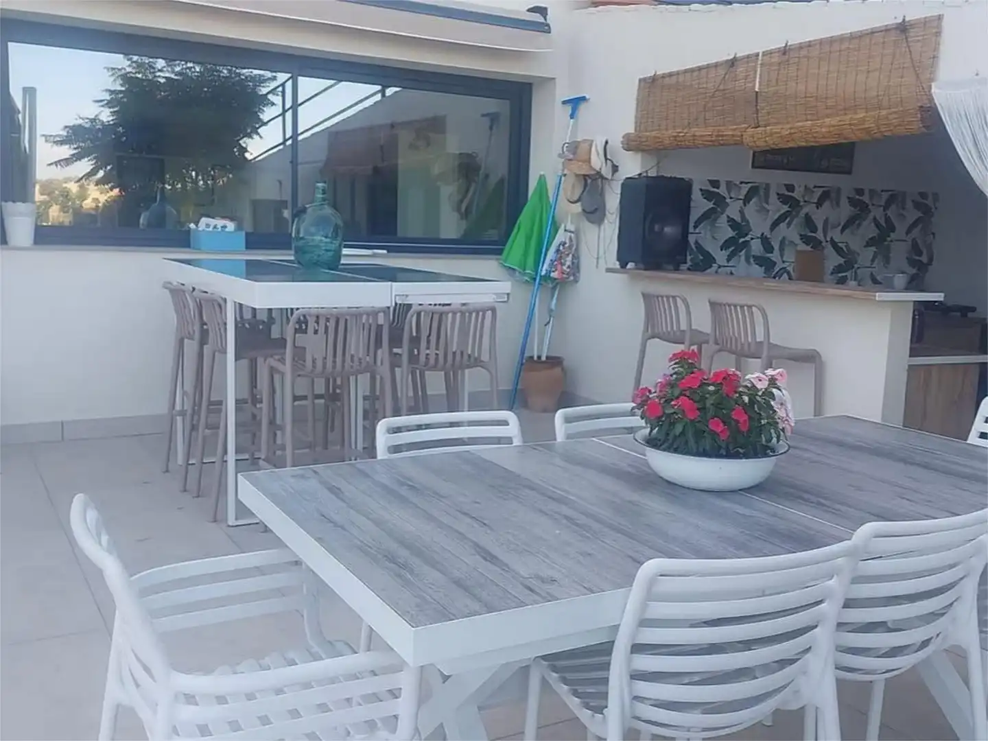 Casa adosada de alquiler en Calle Veredillas, 13, Íllora Terraza de Casa adosada de alquiler en Íllora con Aire acondicionado, Calefacción y Jardín privado