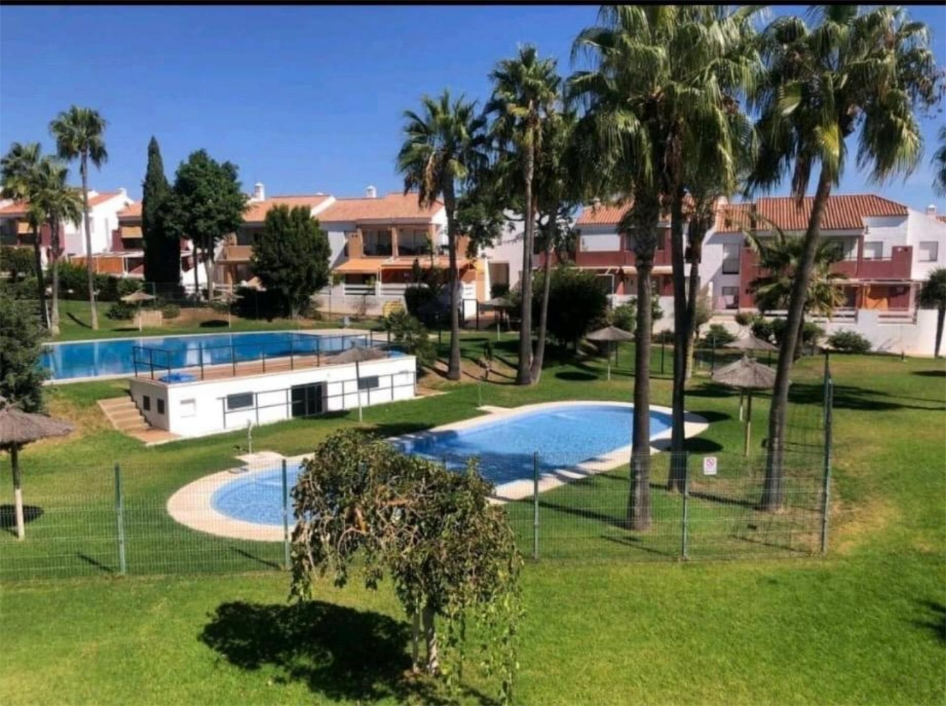 Garden of Single-family semi-detached to rent in Chiclana de la Frontera  with Air Conditioner, Private garden and Terrace