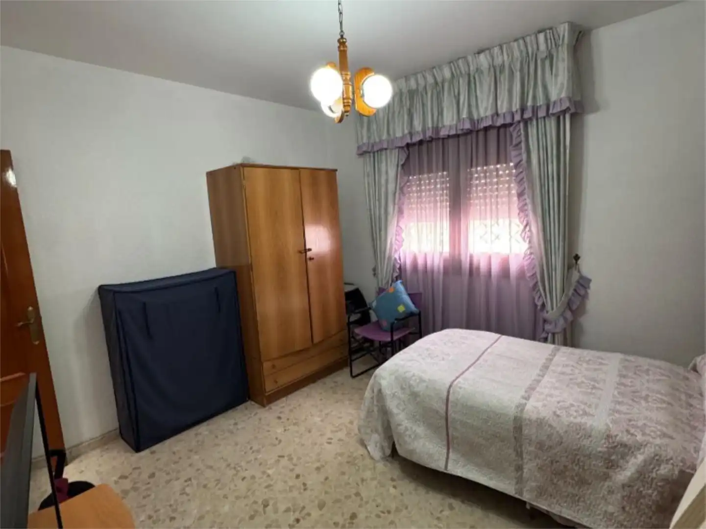 Flat for sale in Calle Larache, 6, Roquetas Pueblo Bedroom of Flat for sale in Roquetas de Mar with Air Conditioner, Terrace and Balcony