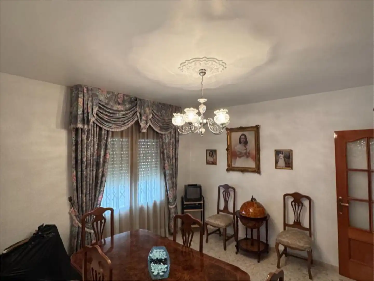 Flat for sale in Calle Larache, 6, Roquetas Pueblo Dining room of Flat for sale in Roquetas de Mar with Air Conditioner, Terrace and Balcony