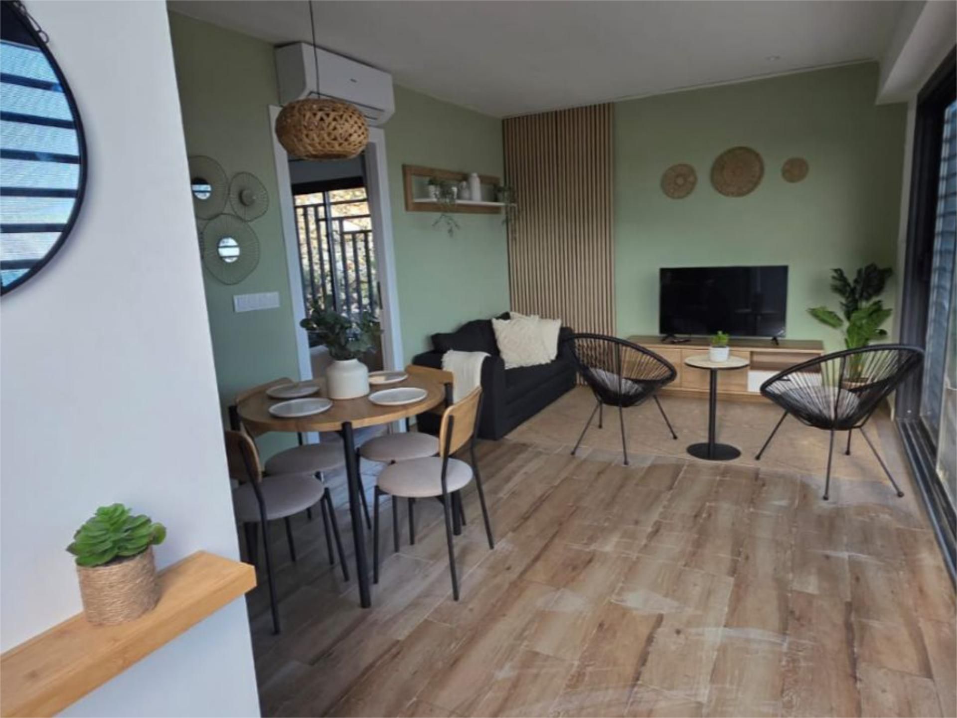 Living room of Flat for sale in Peñíscola / Peníscola  with Air Conditioner and Terrace