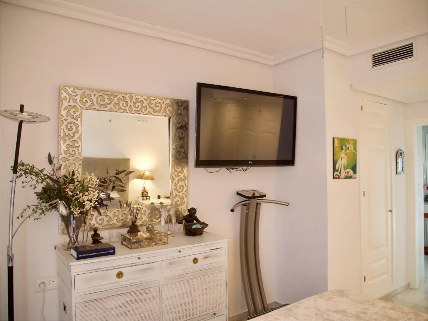Flat for rent in Calle Gerardo Diego, 1, Bami - La Estrella Bedroom of Flat for rent in Sevilla with Air Conditioner, Heating and Terrace