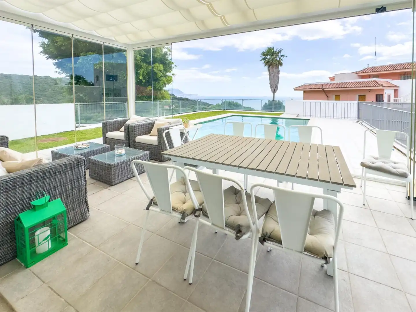 Houses for sale in Calle Centolla, 313, San García Terrace of Houses for sale in Algeciras with Heating, Private garden and Parquet flooring