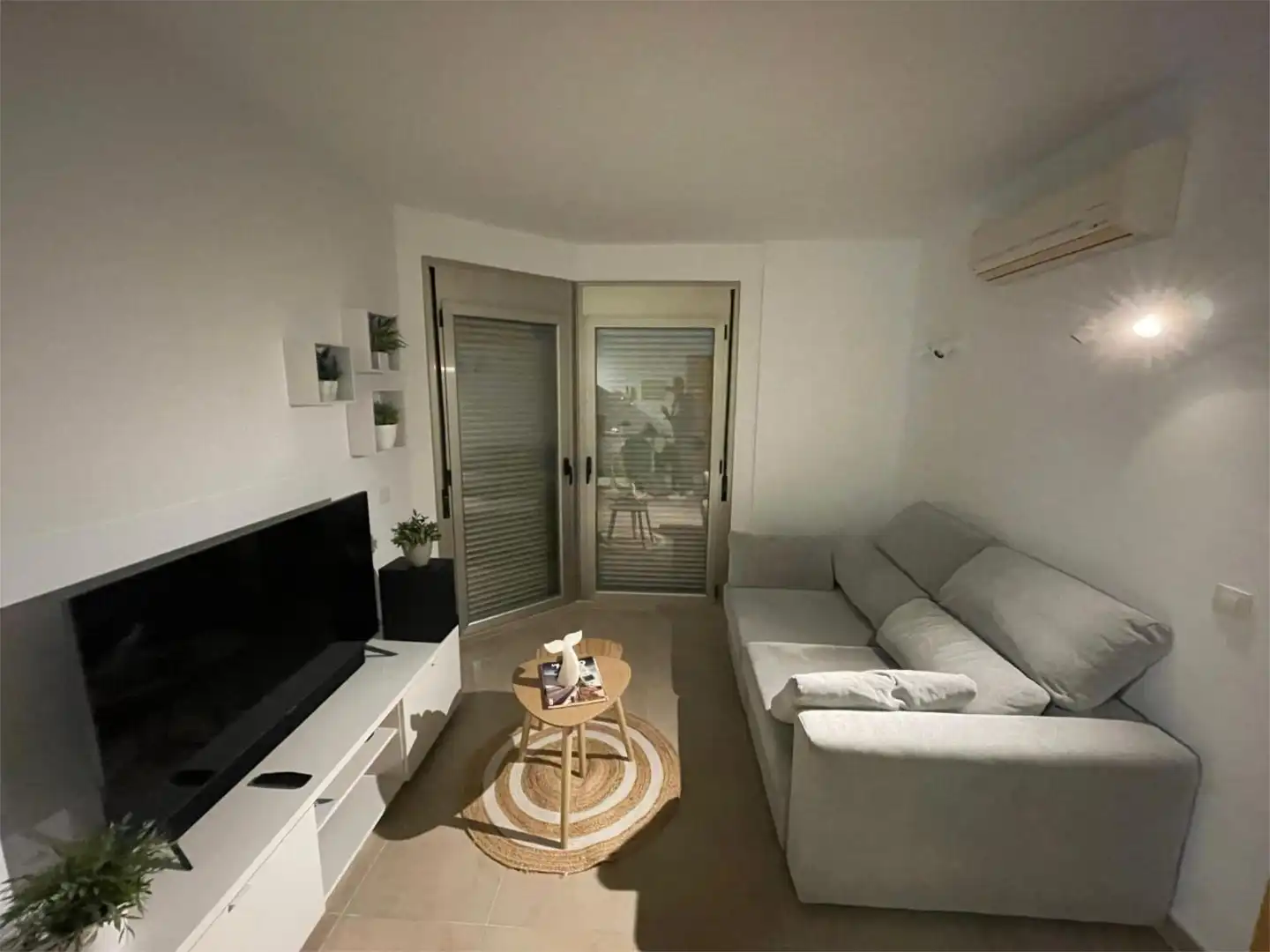 Apartments for sale in Carrer Tramontana, 4, Alcanar Living room of Apartments for sale in Alcanar with Air Conditioner, Terrace and Swimming Pool