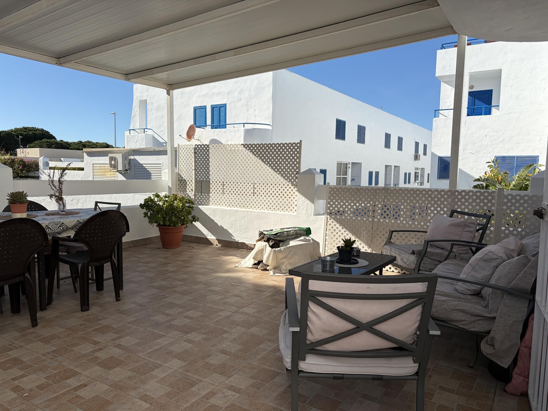 Terrace of Single-family semi-detached for sale in Chiclana de la Frontera  with Terrace, Swimming Pool and Balcony