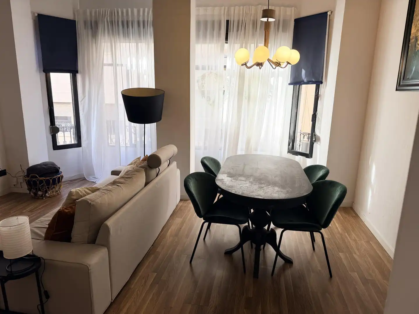 Flat for sale in Carrer Tinent Ruiz Bru, 17, Reina Victoria - Miguel Hernández Dining room of Flat for sale in Elche / Elx with Air Conditioner and Terrace