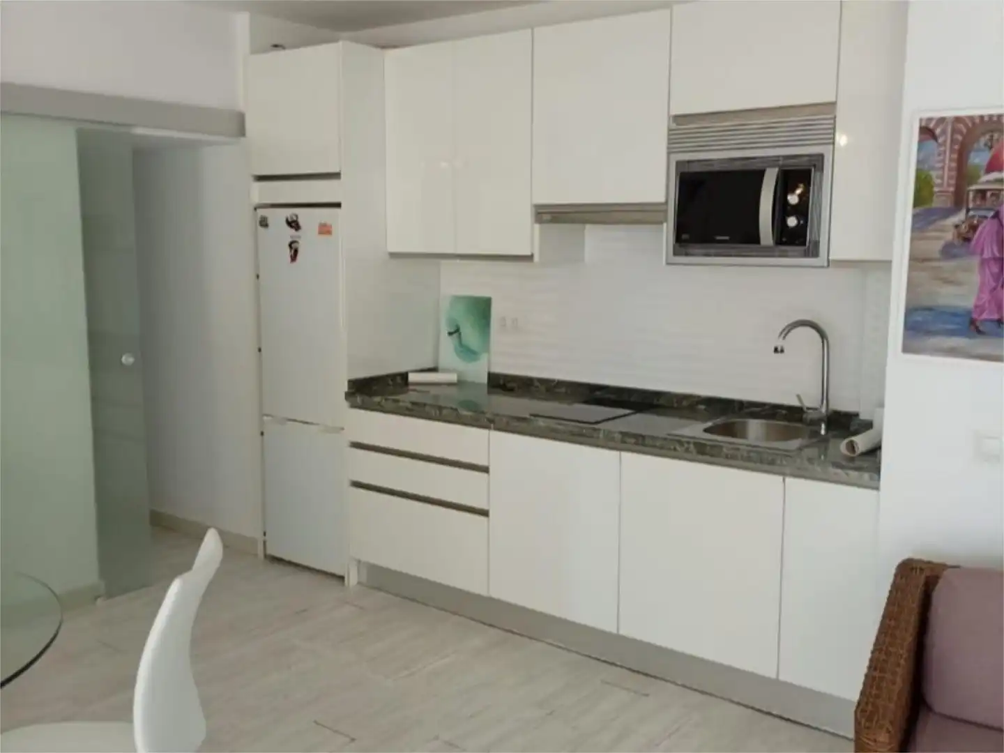 Wohnung zum Verkauf in Las Mercedes, 27, El Bajondillo Küche von Wohnung zum Verkauf in Torremolinos mit Klimaanlage, Terrasse und Balkon