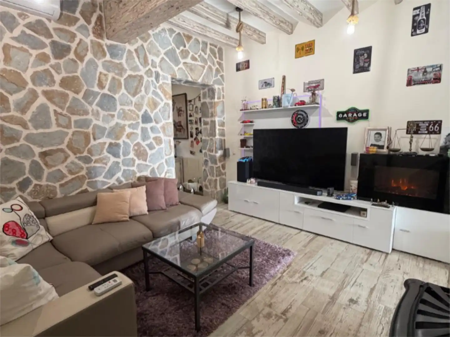 Sala d'estar de Pis en venda en Muro amb Aire condicionat i Piscina