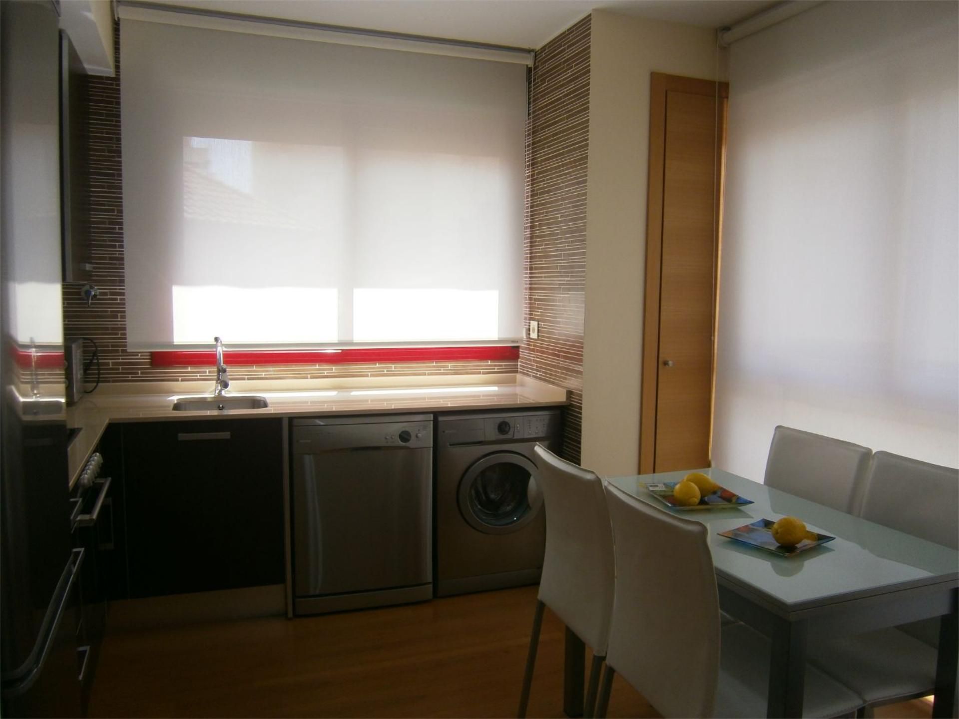 Kitchen of Flat to rent in Castellón de la Plana / Castelló de la Plana  with Air Conditioner, Heating and Parquet flooring