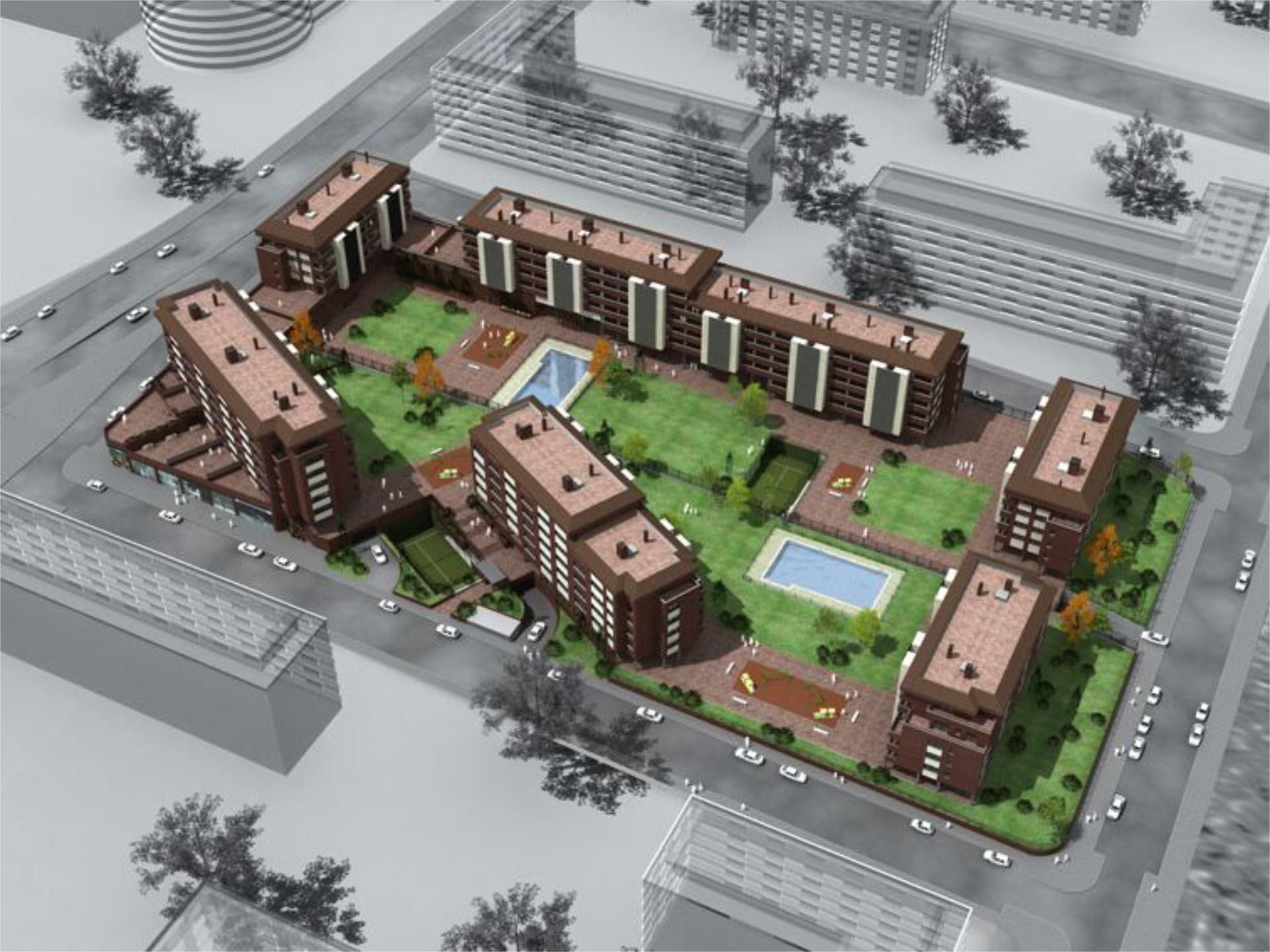 Àtic de lloguer a Calle Luis Mansilla, 2, Primera Fase - Nuevo Tres Cantos Vista exterior de Àtic de lloguer en Tres Cantos amb Aire condicionat, Calefacció i Terrassa