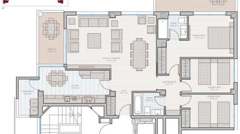 Foto 3 de Pis de lloguer a Calle Luis Mansilla, 2, Primera Fase - Nuevo Tres Cantos, Tres Cantos