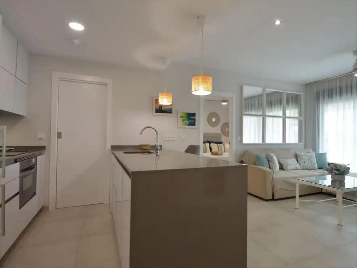 Piso de alquiler en Avenida de los Cisnes, Isla Canela Cocina de Piso de alquiler en Ayamonte con Aire acondicionado, Calefacción y Parquet